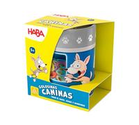 HABA 2010889003 - Golosinas Caninas, Juego Infantil de Mesa de Dados en cubilete. Más 5 años