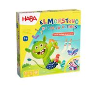 HABA 2011722004 - El Monstruo de los Calcetines - Edición Limitada de Aniversario, Juego Infantil de Mesa de observación y Velocidad. Más 4 años