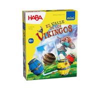 HABA 2012192003 - El Valle de los Vikingos, Versión Mini, Juego Infantil de Mesa de Estrategia. Más 6 años