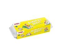 HABA 2012206004 - Danza del Huevo, Juego Infantil de Mesa Party. Más 5 años