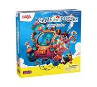 HABA 2012215002 - Game Meets Puzzle - Crazy Copter, 2 Juegos Infantiles en 1. Más 5 años