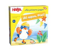 HABA 2012217003 - Mis Primeros Juegos - ¡Al Agua, Piwi!, Primer Juego Infantil de Mesa de Memoria, de Viaje. Más 2 años