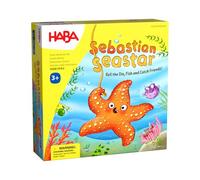 HABA 2012229002 - Sebastian Seastar/Estrella Marina - INT, Juego Infantil de Mesa de Habilidad y acumulación. Más 3 años