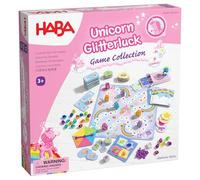 HABA 2012231002 - Unicornio Destello - Colección de Juegos, Set de Juegos Infantiles de Mesa. Más 3 años