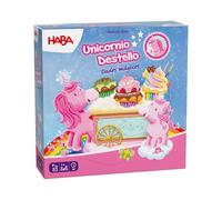 HABA Unicornio Destello Dados Mágicos - Juego de Mesa Infantil de Dados para Niños +4 Años | Juego Familiar de 1 a 4 Jugadores | Partidas Rápidas 10 min