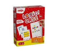 HABA 2013177001 - Logic! Case Starter Set 7+, Juego Infantil de Mesa de acertijos lógicos, en Solitario y autocorrectivo. Más 7 años