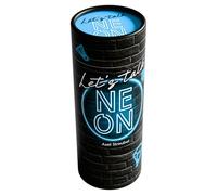 HABA Juego de mesa familiar Let's Talk Neon – Gestos y sonidos – Azul – +8 años