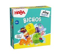 HABA 2013336004 - Bichos, Juego Infantil de Mesa de Memoria y cálculo Mental (Sumas hasta 10). Más 6 años