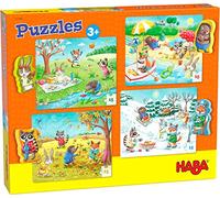 HABA 301888 - Puzzles Las Cuatro Estaciones, a Partir de 3 años