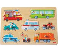 HABA- Rettungswagen Habermaass, Multicolor, 8 Stück (1er Pack) (301940)