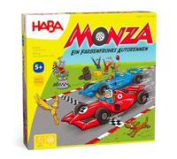 HABA Juego infantil de mesa Monza 302247 - Dados y estrategia - Más 5 años