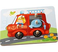 HABA 302536 - Puzzle de Agarrar Los Bomberos. Más 1 año