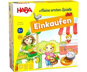 HABA 302781 My Very First Games- To Market! An Exciting Day at The Market for 1-4 Budding Shoppers Ages 2 and Older - English Instructions (Made in Germany)