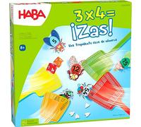 HABA 303109-3 x 4 = ¡Zas! - Juego Infantil de Mesa de cálculo. Más 8 años