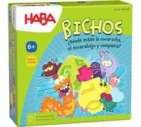 HABA 304111 - Bichos, Juego Infantil de Mesa de Memoria y cálculo. Más 6 años