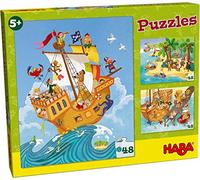 HABA 304222 - Puzzles Piratas y cía., a Partir de 5 años