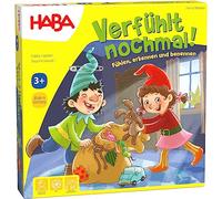 HABA 304508 - Verfühlmal!, Juego de Sentimientos para niños a Partir de 3 años, Juego Educativo con Piezas de Madera Entrena juguetonamente Las Habilidades motoras Finas, reedición del clásico Juego