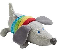 HABA 304771 - Figura de Perro Salchicha, Juguete de Tela con Motor de Rata, Juguete a Partir de 6 Meses