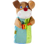 Haba 304930 - Muñeca musical Haba (fabricada con materiales blandos, con anillos de plástico para efectos acústicos, juguete a partir de 18 meses) , color/modelo surtido