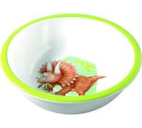HABA 305146 Dinos-Cuenco Infantil de melamina con diseño de Dinosaurios para lavavajillas, no se desliza, única