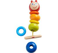 HABA 305227 - Juego de Ensartar Oruga de Colores. Más 2 años
