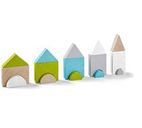 HABA 305457 - Juego apilable de Madera con 15 Piedras apilables para Colocar y apilar, Juguete de Madera a Partir de 2 años