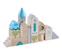 HABA 305531 Bad Rodach Wooden Building Blocks, 18 pcs. For Ages 18 Months and Up (Made in Germany)