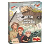 HABA 305543 The Key- Theft in Cliffrock Villa- An Investigation Game for 1 to 4 Clever Detectives Ages 8 and up- English Instructions (Made in Germany)