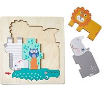 HABA 305710 - Puzzle de Madera con Animales Salvajes, a Partir de 2 años
