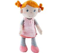 HABA 305815 Juna - Muñeca de Tela Suave, para bebés a Partir de 6 Meses, Nacimiento o Bautizo