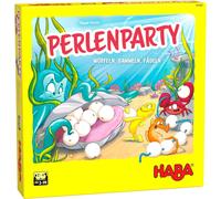 HABA 305867-Perlenparty, Spiel AB 3 Jahren Vida submarina Juego, Multicolor (305