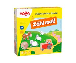 HABA 305878 - My Very First Games - Count' em up! An Animal Themed Numbers Game for Ages 2+ and Up, English Instructions (Made in Germany)
