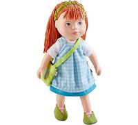 HABA 305973 - Muñeca Zora con Cuerpo Suave, extremidades y Cabeza de Vinilo, 32 cm de Pelo