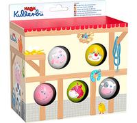 HABA 306020 - Kullerbü - Juego de Bolas de Granja, Accesorios para Primer Pista de Bolas a Partir de 2 años, Fabricado en Alemania