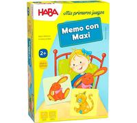 HABA 306066 - Mis Primeros Juegos - Memo con Maxi, Juego de Memoria. Más 2 años