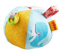 HABA 306077 - Bola Descubridores Mundo Marino, Juguete de Tela para bebés. Más 6 Meses