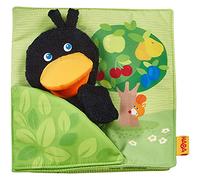 HABA 306081 - Libro de Tela El Frutal, Cuento con títere del Juego clásico 6 Meses