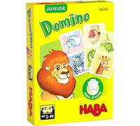 HABA 306104 - Dominó Junior, Juego Tradicional en Formato de Cartas. Más 3 años