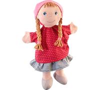 HABA Kasper Gretelchen, marioneta de Mano a Partir de 1,5 años, Color Rojo, 30 cm (306245)
