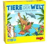 HABA 306560 - Animales del Mundo, Juego a Partir de 6 años, Fabricado en Alemania.