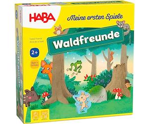 HABA 306605 - Mis Primeros Juegos - Amigos del Bosque, Juego para niños a Partir de 2 años, Fabricado en Alemania, Multicolor