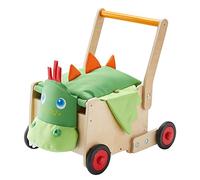 HABA 306693 - Andador con caja de dragón, andador a partir de 10 meses, nominado para el premio alemán de juguete 2022