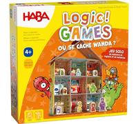 HABA-306808 HABA-Lógica Games-¿Dónde está Wanda Mesa-Juegos de lógica-60 Rompecabezas-4 años o más-306808, Color Colorido. (306808)