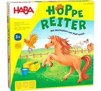HABA 4321 - ¡A Galopar!, Juego Infantil de Mesa de recolección y de Carreras a Caballo. Más 3 años