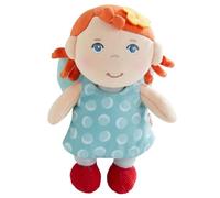 HABA Ángel de la Guarda emi - Muñeca de Tela Suave (15 cm), Bienvenida para bebés y niños pequeños, Lavable a máquina a 30 °C, 2011872001