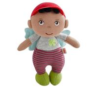 HABA Ángel de la Guarda Oskar - Muñeca de Tela Suave (15 cm), Regalo de Bienvenida bebés y niños pequeños, Lavable a máquina a 30 °C, 2011868001