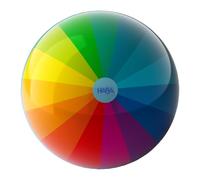 HABA- Arco Iris Pelota de Juego, Color Arcoiris, 22 Zentimeter (2012749001)