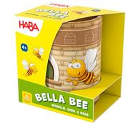 HABA Bella Bee - Juego de Vasos de Dados a Partir de 4 años - Funciona como 6 GANA - Reglas Simples para diversión rápida Vacaciones - 2010885001