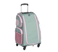 Haba Carrito Infantil con 4 Ruedas, de poliéster Reciclado, con Bolsa para la Ropa Sucia, 3 estantes extraíbles y 4 Bolsillos Exteriores con Cremallera, 2012724002