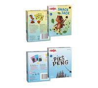 HABA Colección de juegos unisex 2 Pack Snack Jack & Piks Peng - Multicolor - Talla única